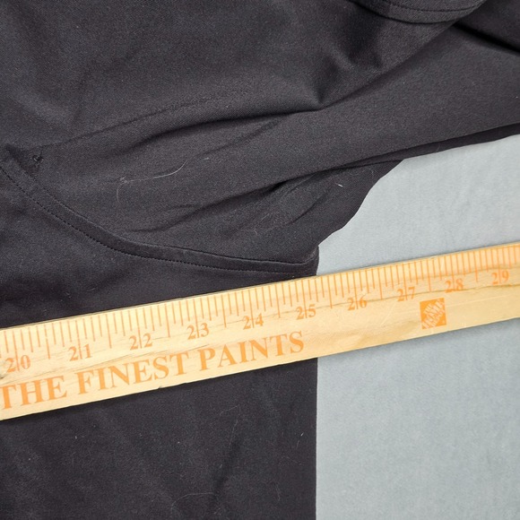 Athleta Venice Moto Hoodie Womens XL Black 1/4 Zip Sweatshirt Adjustable Casual - Picture 8 of 13